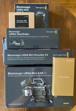Caméra URSA Mini 4.6K PL + accessoires / Kit de tournage complet 