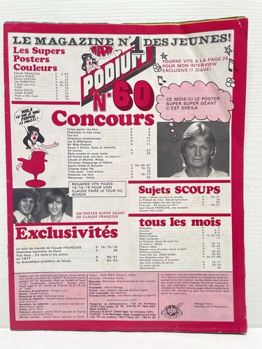 Revue podium claude - 60,