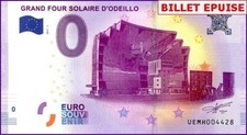 GRAND FOUR SOLAIRE D'ODEILLO / BILLET 0 € / NULL EURO-SCHEIN / UEMH 2017-1