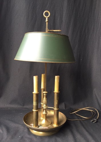 Lampe bouillotte bronze - lampe,