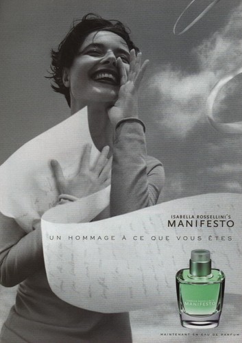 Publicité papier parfum - papier,
