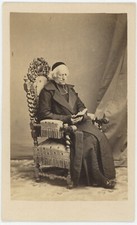 CDV circa 1860. Gabriel Flattet, curé de Huisseau-sur-Cosson (Loir-et-Cher).