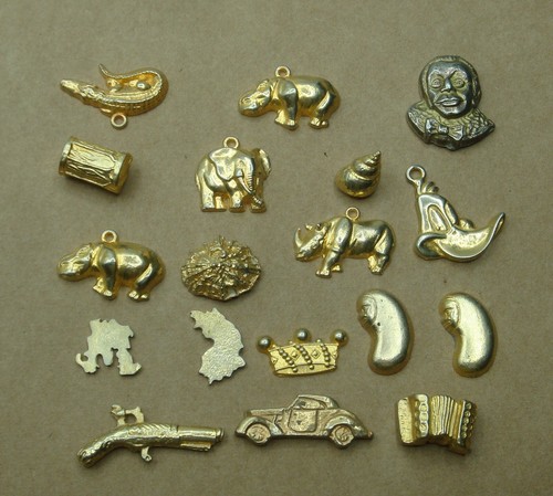 Lot de18 fèves dorées - fÈves,