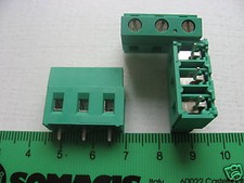 10 Borniers à vis 3 pts à