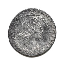 LOUIS XIV, QUART D' ECU AUX 8 L 2ème TYPE 170.,  réforme double