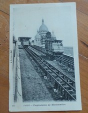 CPA PARIS - FUNICULAIRE DE MONTMARTRE - 25 SEPTEMBRE 1903
