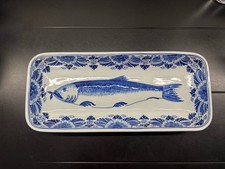Royal Delft , Faïence, Plat à Poisson