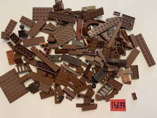 Lot pièces lego marron - ,