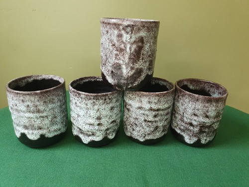 Grands gobelets signés en - gobelets,