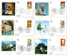 3342/7 +FDC 6  ENVELOPPES  1er