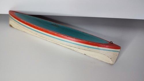 Ancien jouet barque bateau - jouet,