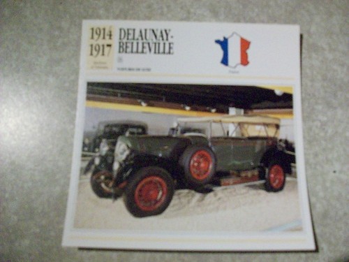 Carte fiche delaunay - fiche,