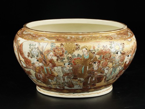Ancien pot porcelaine - en,