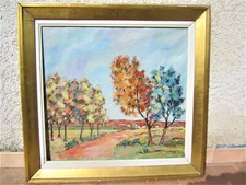 PAYSAGE HUILE SUR TOILE