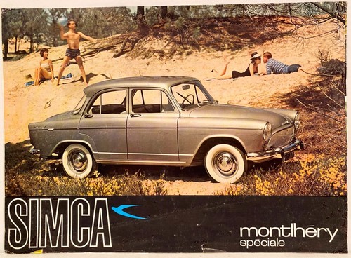 Publicite simca p60 - publicite, monthlery