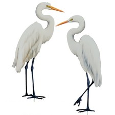 Great Egret Stakes, Set of 2
