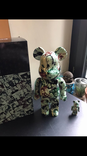 Bearbrick 400 damon saluer - bearbrick,