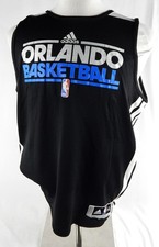 Maillot D'Entraînement Noir Utilisé En Match Orlando Magic 2012-13 2XL DP89380