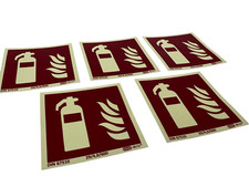 5er Ensemble Extincteur