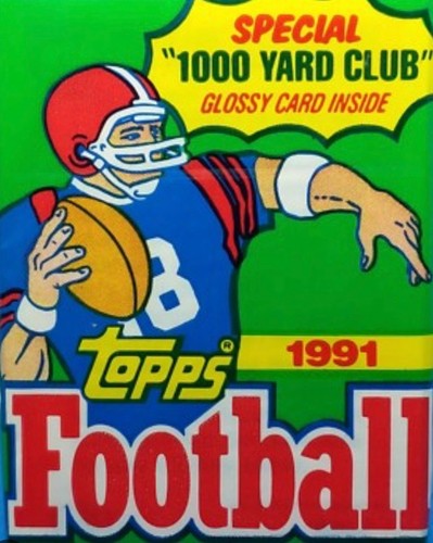 1991 topps nfl - nfl, football