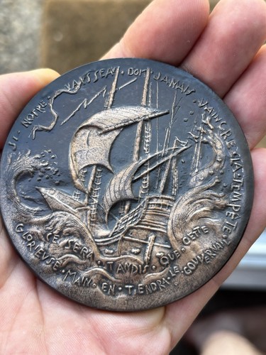 Belle médaille bronze - médaille, en