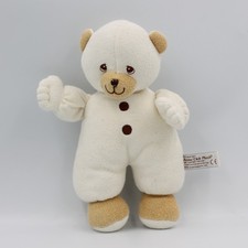 Doudou ours blanc beige ANNA