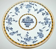 -BELLE ASSIETTE PORCELAINE MINTON DELFT XIXe Motifs Victoriens collection déco
