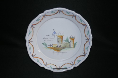 Ancienne assiette - ancienne,