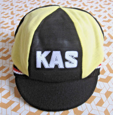 Casquette Cycliste Kas 80'S années 70'S Vintage vélo Cap retro