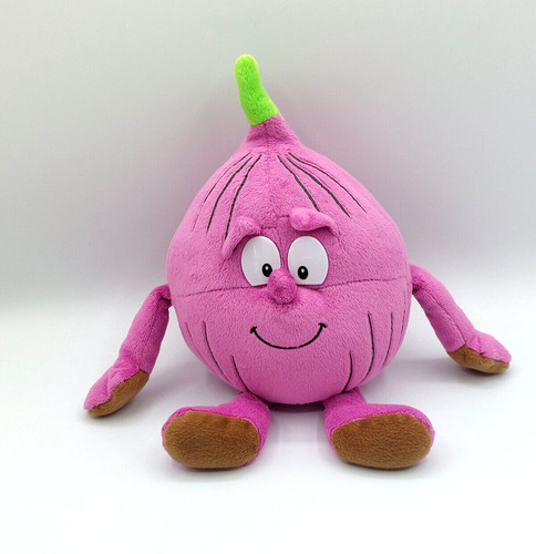 Peluche doudou figue mauve