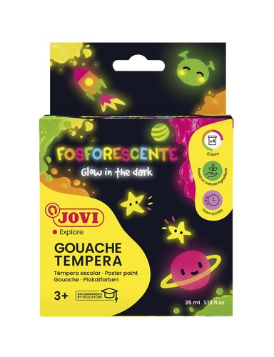 Gouache phosphorescente etui - gouache,