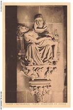 ARIP14-0978-68 - THANN - Cathedrale - Pieta sculpture XVe siecle