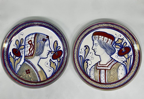 Paire assiettes gualdo - paire,