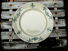 Assiette plate ancienne signé sapho Longchamp R Charbonnier époq an 1880/19 ème