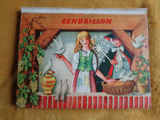 POP UP CENDRILLON DEL DUCA ARTIA PRAGUE 1959 V KUBASTA