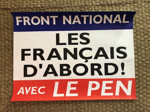 Affiche front national le - national,