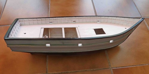Maquette bateau chalutier - , à