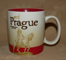 Starbucks Coffe City mugs Prague  Praha  2012  made in China  473 ml  10 fl oz