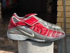 Nike Air Zoom Ninety II Turf Total 90 308900-011 Red Silver US 9 EU 42.5 Rare