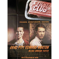 FIGHT CLUB Affiche de cinéma