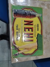 Rare Ancienne Plaque En Tôle