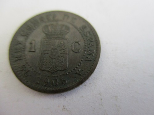 Espagne centime centimo - centime, 1906