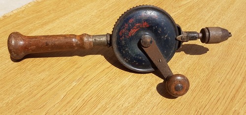 Ancienne chignole perceuse - ancienne, à