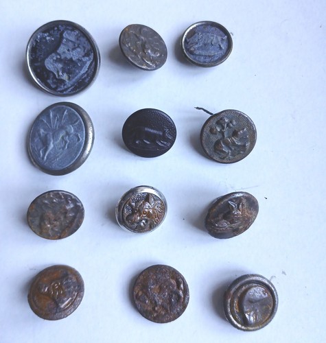 Boutons anciens vennerie - anciens, de