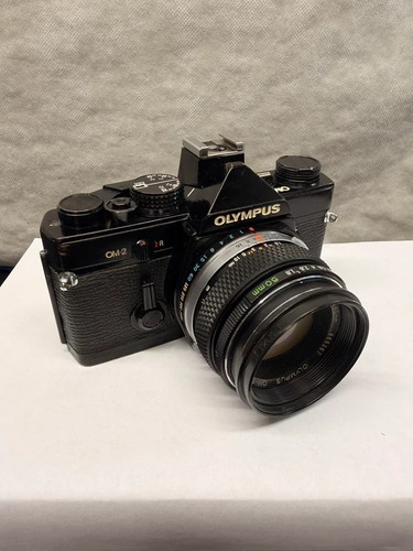 Olympus boîtier noir - om‑2, +