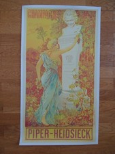 Affiche publicitaire champagne - affiche,