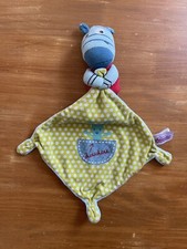 0/DOUDOU ANE ZÉBRE BLEU VERT