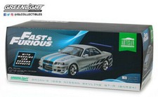 Brian's Nissan Skyline GT-R  1999 Movie 2 Fast 2 Furious (2003) silver 1/18