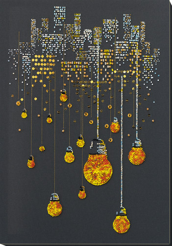 Bead embroidery kit lamp - bead, "lamp