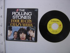 Disque Vinyle The ROLLING STONES Fool to cry / Crazy Mama 7" PS 45 tours